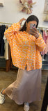 Chemise flo orange
