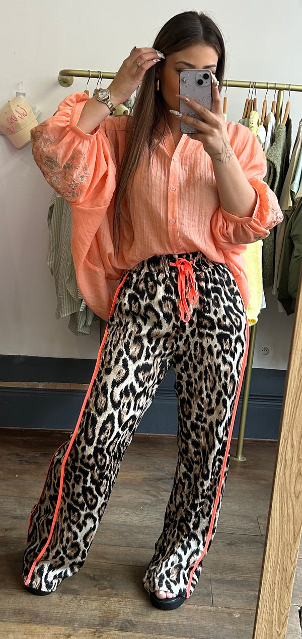 Chemise Carole corail