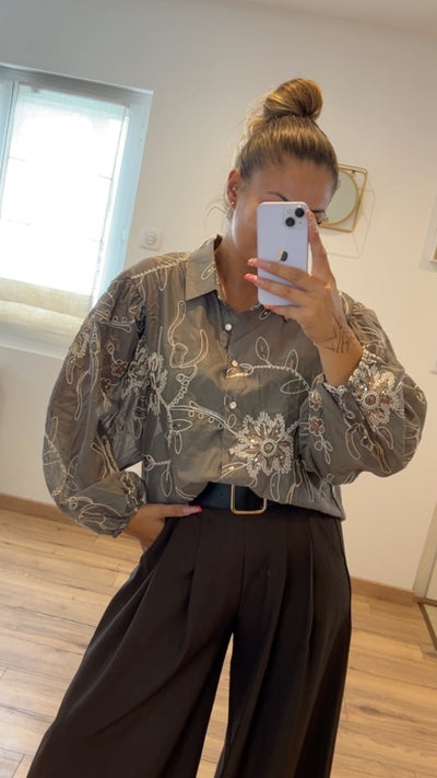 Chemise broderie