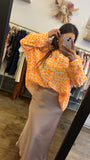 Chemise flo orange