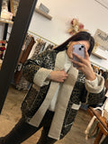 Manteau, veste, léopard