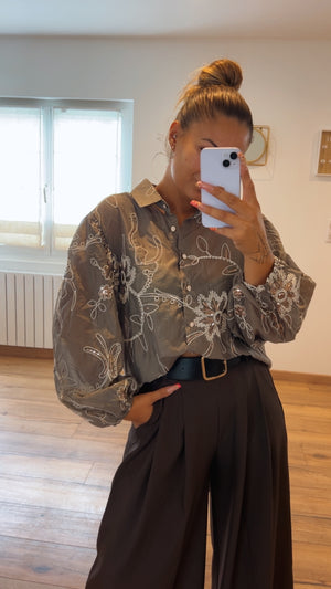 Chemise broderie