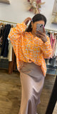 Chemise flo orange
