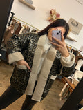 Manteau, veste, léopard