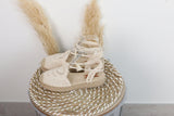 Espadrille beige - Nessah'Boutique