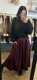 Pull noir manches chauve-souris