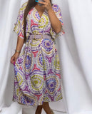 Robe Purple - Nessah'Boutique