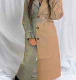 Trench bi color BK - Nessah'Boutique
