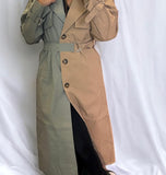 Trench bi color BK - Nessah'Boutique