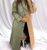 Trench bi color BK - Nessah'Boutique