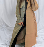 Trench bi color BK - Nessah'Boutique